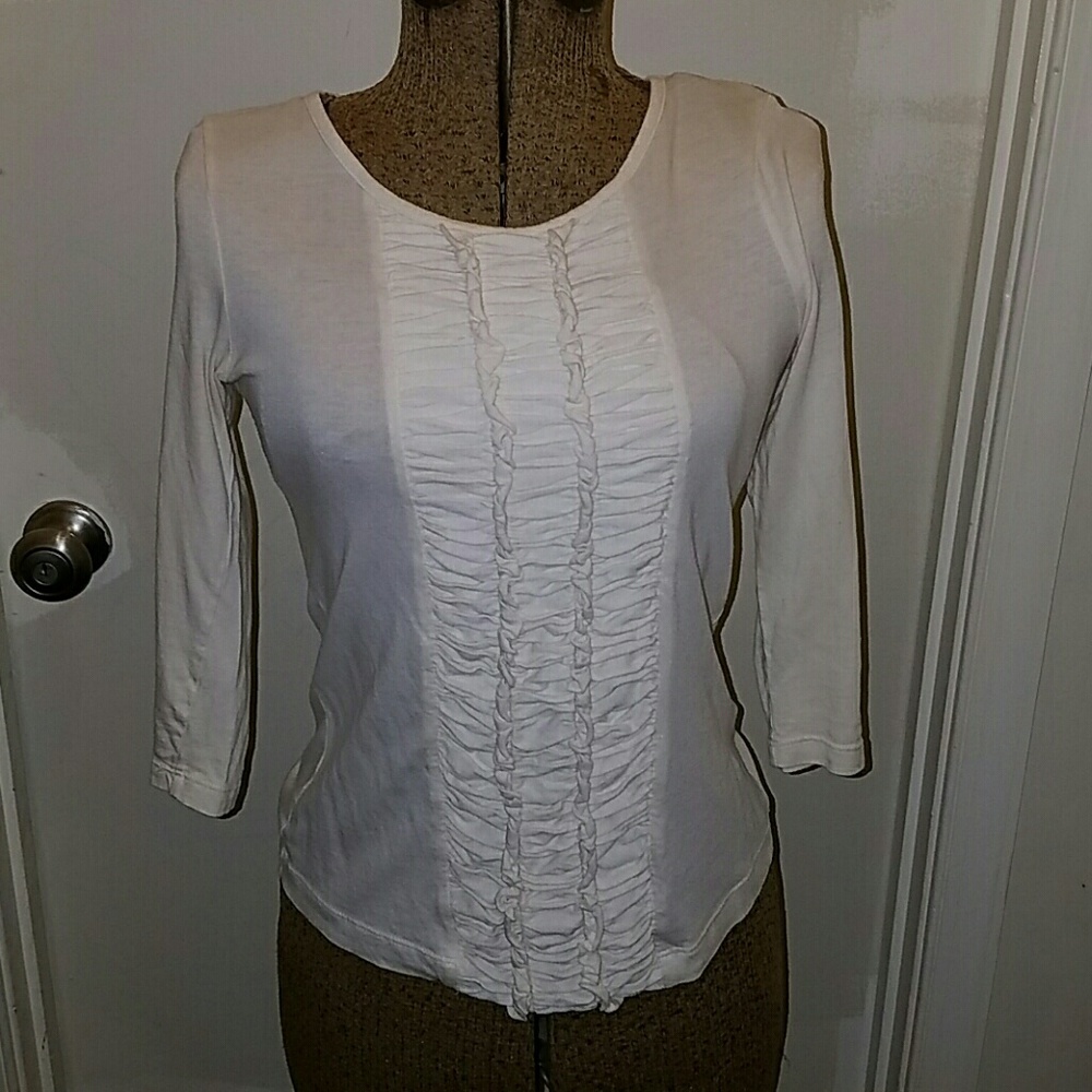 banana republic long sleeve shirt with ruf…